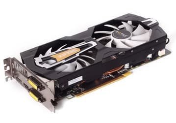 Видеокарта Zotac GeForce GTX 660 Destroyer DTC оснащается парой 90-миллиметровых вентиляторов, вращающихся в разные стороны