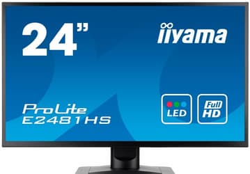 В 24-дюймовых мониторах iiyama ProLite B2481HS и E2481HS используются панели типа TN