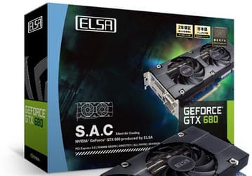 Уровень шума, создаваемый кулером 3D-карты ELSA GeForce GTX 680 S.A.C., не превышает 26 дБА