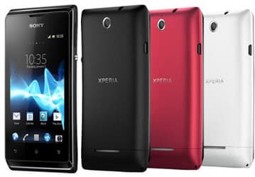 Стала известна стоимость смартфонов Sony Xperia E