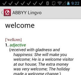 ABBYY Lingvo Dictionaries 3.0.141.5 — полиглот в кармане