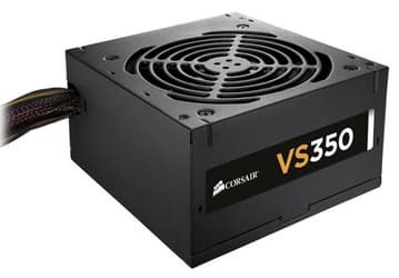 Блоки питания Corsair VS мощностью от 350 до 650 Вт относятся к бюджетному сегменту