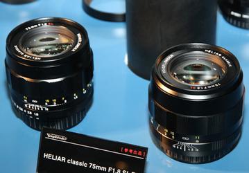Cosina показала объективы Voigtländer COLOR-SKOPAR 28/2.8 SLIIN Aspherical и HELIAR CLASSIC 75/1.8 SLIIN для камер Canon и Nikon