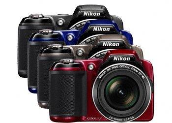 Камера Nikon COOLPIX L810 работает от обычных элементов AA