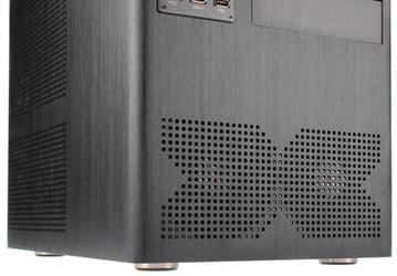 Габариты алюминиевого корпуса для ПК Xigmatek Gigas Micro-ATX Cube равны 278 x 396 x 322 мм