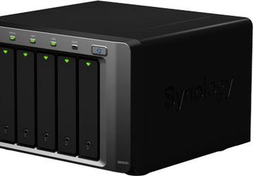 Сетевое хранилище Synology DiskStation DS1512+ рассчитано на пять HDD
