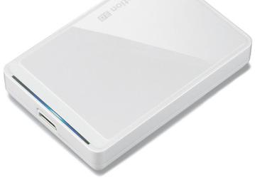 Внешний жесткий диск Buffalo MiniStation HD-PCT1TU3-BWJ оснащен интерфейсом USB 3.0
