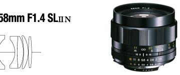 Cosina представила объективы Voigtlander NOKTON 58mm F1.4 SLIIN, ULTRON 40mm F2 SLIIN Aspherical и COLOR-SKOPAR 20mm F3.5 SLIIN Aspherical