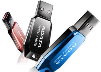 Создатели USB-диска ADATA DashDrive UV100 черпали вдохновение в бриллиантах