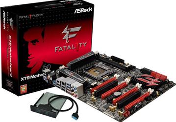 Представлена системная плата ASRock Fatal1ty X79 Professional