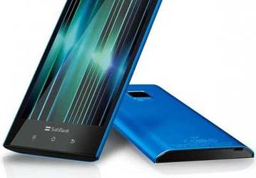 Толщина стильного Android-смартфона Panasonic SoftBank 102P составляет всего 7,8 мм