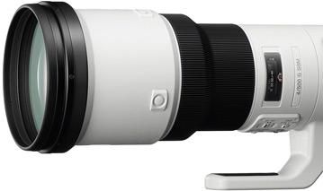 Sony обещает начать продажи объектива SAL500F40G с фокусным расстоянием 500 мм в конце марта