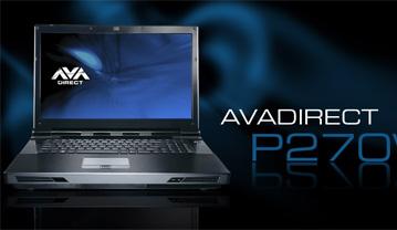 AVADirect комплектует ноутбук Clevo P270WM процессорами Sandy Bridge-E