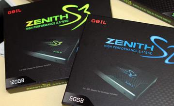 GeIL собирается выйти на рынок SSD с сериями Zenith S2 и S3