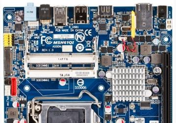 Системная плата GIGABYTE MSH61QI предназначена для встраиваемых систем