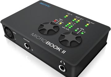 Начались продажи звукового интерфейса MOTU MicroBook II