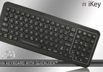 iKey SB-101 — тонкая клавиатура в усиленном исполнении с подсветкой