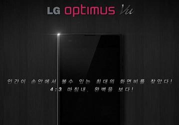 LG готовит смартфон Optimus Vu, который составит конкуренцию Samsung Galaxy Note