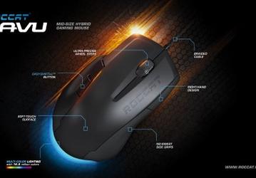 Игровая мышь ROCCAT Savu получит оптический датчик разрешением 4000 dpi
