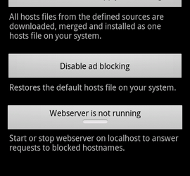 AdAway 2.0 — блокировка рекламы и спама на Android