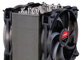 Тепловые трубки охладителя Spire TME III рассчитаны на прямой контакт с CPU
