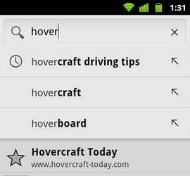 Обновлен Google Search для Android 2.2, 2.3 и 3.x