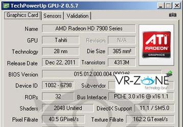 Температура GPU AMD Radeon HD 7970, разогнанного до 1,26 ГГц со штатной системой охлаждения, не превышает 68°С