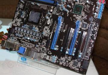 CES 2012: системная плата Sapphire PT-CI7Z77 на базе чипсета Z77 Express
