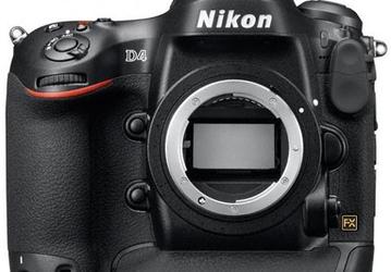 Камера Nikon D4 представлена официально
