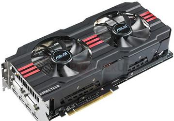 3D-карта ASUS Radeon HD 7970 DirectCu II получила систему охлаждения с двумя вентиляторами