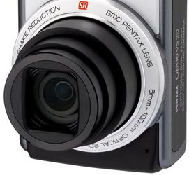 Камера Pentax Optio VS20 имеет две кнопки спуска затвора
