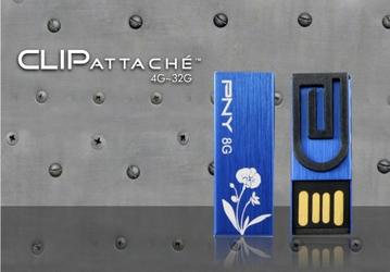 PNY Clip Attaché: ещё одна флэшка-скрепка
