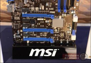 MSI привезла на CES 2012 системные платы на чипсете Z77 и систему GUS второго поколения