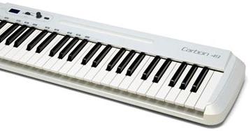 MIDI-контроллер Samson Carbon 49 рассчитан на подключение планшета Apple iPad