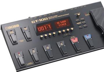 Продажи гитарного процессора эффектов BOSS GT-100 начнутся в феврале