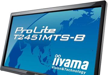 iiyama ProLite T2451MTS: 24-дюймовый монитор с сенсорной панелью и экономичными режимами работы