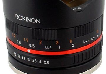 Первые изображения объектива Rokinon 8mm f/2.8 для камер Sony NEX
