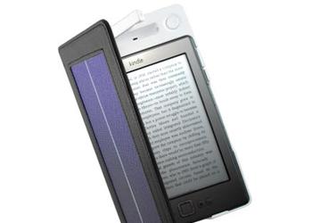 SolarFocus встраивает солнечную батарею, аккумулятор и лампу в обложку для Amazon Kindle