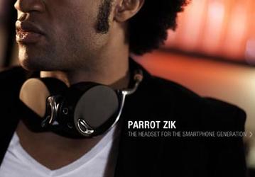 CES 2012: беспроводная гарнитура Parrot Zik имеет сенсорное управление