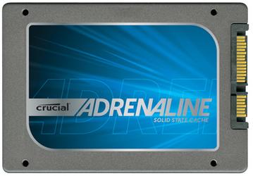 Crucial Adrenaline — набор на базе SSD объемом 50 ГБ для кэширования жестких дисков