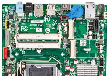 Для системной платы Gigabyte MSH61DK выбран типоразмер mini-ITX