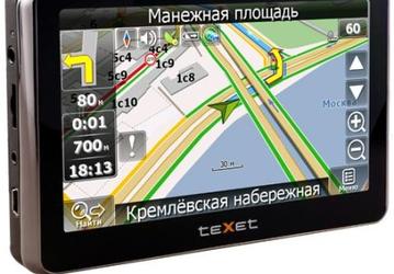 «Телевизионный» GPS-навигатор teXet ТN-770 TV