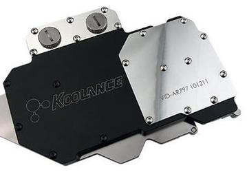 У Koolance готов водоблок для 3D-карт AMD Radeon HD 7970 — Koolance VID-AR797