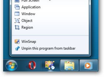 WinSnap v.4.0.8 - программа для создания снимков окон приложений в Windows