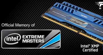 Компания Patriot Memory представила наборы модулей памяти Intel Extreme Masters Limited Edition