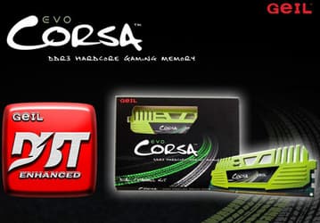 В ассортимент GeIL входят наборы модулей памяти Evo Corsa DDR3-2400 и DDR3-2666