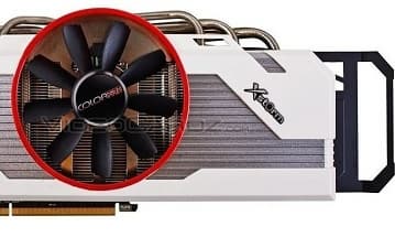 Оригинальный дизайн карты ColorFire Radeon HD 7870 Xstorm включает 14-фазную систему питания