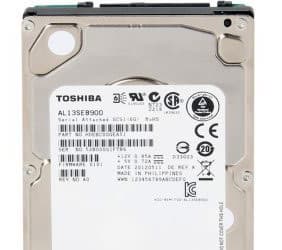 Представлены корпоративные HDD Toshiba AL13SE типоразмера 2,5 дюйма со скоростью вращения шпинделя 10 500 об/мин
