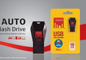 «Флэшки» Strontium AUTO ориентированы на использование в автомобиле