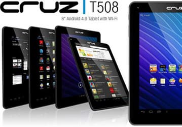 Velocity Micro готовит к выпуску 8-дюймовый планшет Cruz T508 под управлением Android